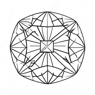 Sparkling Diamond Coloring Page 6072-5014