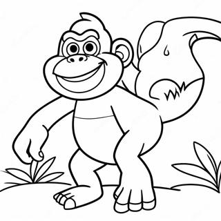 Dixie Kong Coloring Page 60732-48870