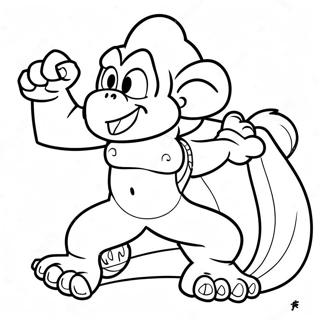 Dixie Kong Coloring Page 60732-48871