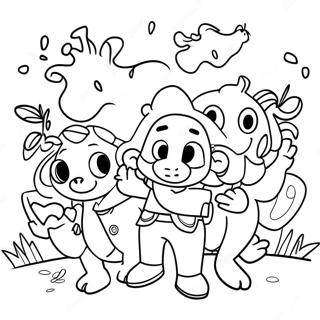 Craig And Friends Adventure Coloring Page 60753-48890