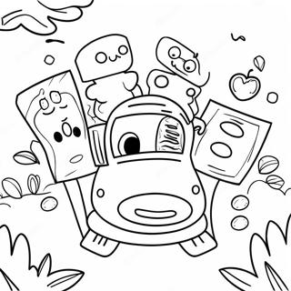 Craig And Friends Adventure Coloring Page 60753-48892