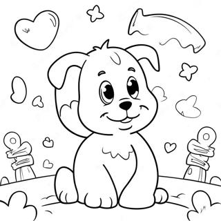 Cute Max Playing With Friends Coloring Page 60793-48918