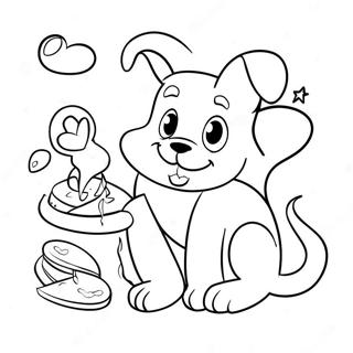 Cute Max Playing With Friends Coloring Page 60793-48919