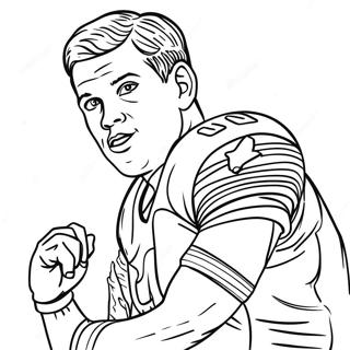 Joe Burrow Coloring Page 6081-5018