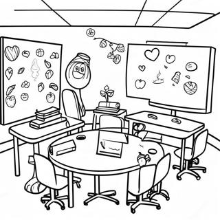 Elementary Activities Coloring Pages