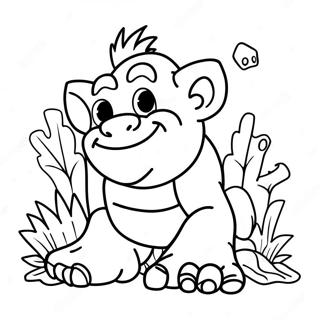 Trollstopia Coloring Page 60832-48950