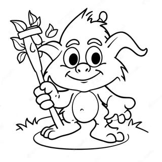 Trollstopia Coloring Page 60832-48952