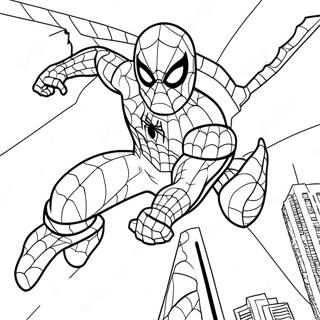 Spiderman Avengers Coloring Pages