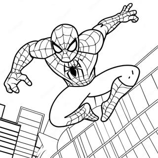 Spiderman Avengers Coloring Page 60842-48958