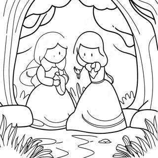 Grimm Fairy Tales For Adults Coloring Pages