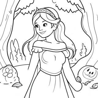 Grimm Fairy Tales Enchanted Forest Coloring Page 60862-48974