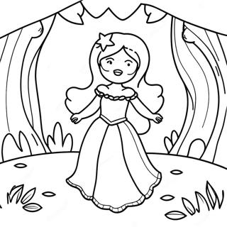 Grimm Fairy Tales Enchanted Forest Coloring Page 60862-48975