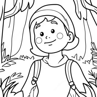 Adventurous Luz In The Forest Coloring Page 60913-49011