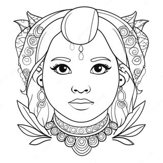 Uma Coloring Page 60932-49023