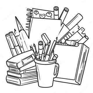 Classroom Coloring Pages