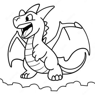 Gigantamax Charizard Coloring Pages