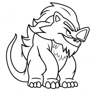 Werehog Coloring Pages