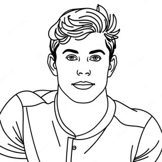 Shawn Mendes Coloring Pages