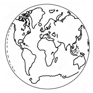 Label The Continents Coloring Pages