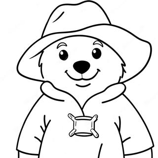 Paddington Bear Coloring Page 61102-49158