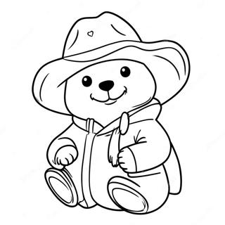 Paddington Bear Coloring Page 61102-49159