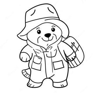 Adventurous Paddington Coloring Page 61103-49168