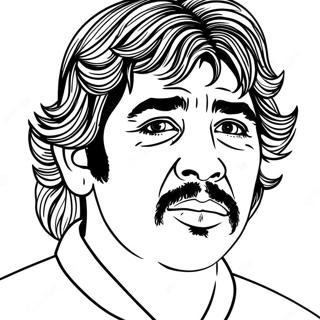 Maradona Coloring Page 61112-49162