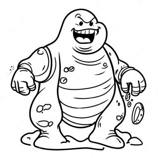 Slimer Coloring Page 61132-49182