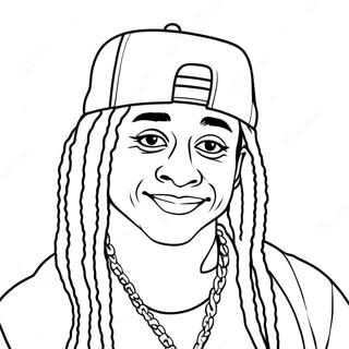 Lil Wayne Coloring Pages