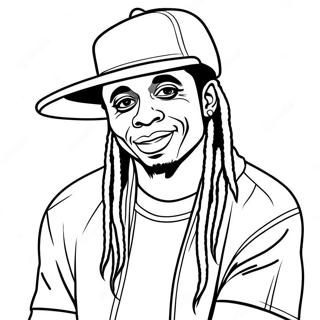 Lil Wayne Coloring Page 61142-49186