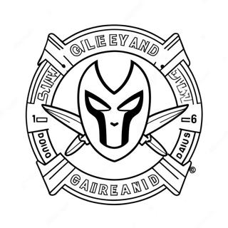 Cleveland Guardians Logo Coloring Page 61192-49231