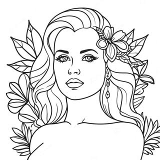 Lana Green Coloring Page 61202-49242