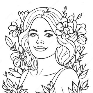 Lana Green Coloring Pages