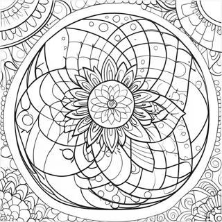 Spirograph Coloring Pages