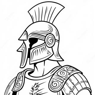 Roman Soldier Coloring Pages