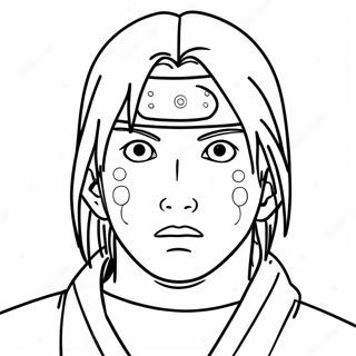 Itachi Naruto Coloring Pages