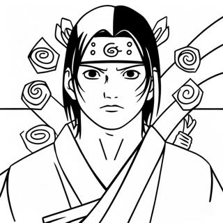 Itachi Uchiha Coloring Page 61272-49296