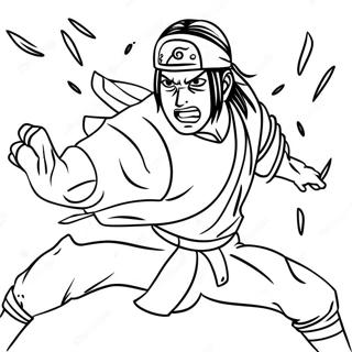 Itachi Naruto In Battle Coloring Page 61273-49297