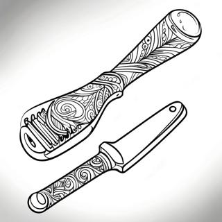 Cool Razor Design Coloring Page 61293-49313