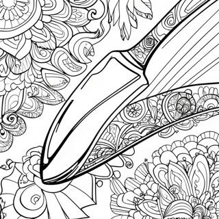 Cool Razor Design Coloring Page 61293-49314