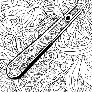 Cool Razor Design Coloring Page 61293-49316