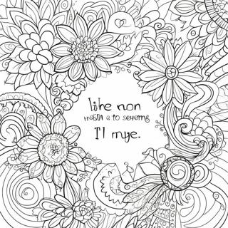 Inspiring Quotes Coloring Page 61303-49318