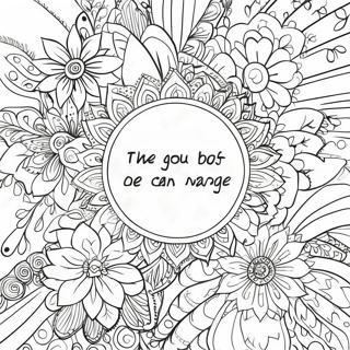 Inspiring Quotes Coloring Page 61303-49319