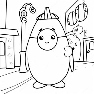 Higglytown Heroes Coloring Page 61312-49330