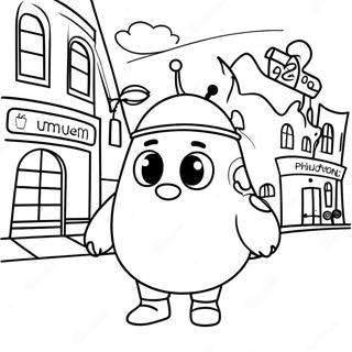 Higglytown Heroes Coloring Page 61312-49332