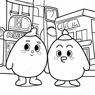 Higglytown Heroes Adventure Coloring Page 61313-49327