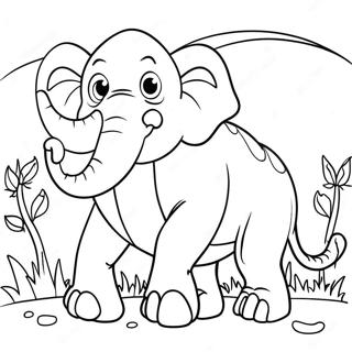 Jumbo Fantasy Creature Coloring Page 6132-5058