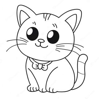 Pop Cat Coloring Page 61392-49392