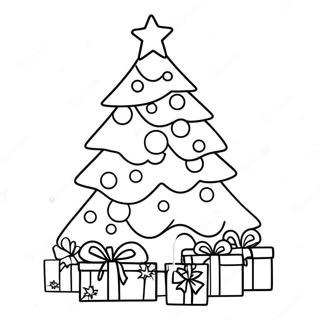 Easy Christmas Coloring Pages