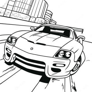 Fast And Furious Coloring Pages